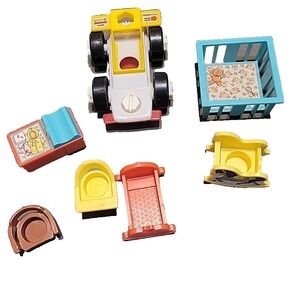 Fisher-Price Little People Vtg replacement Baby items etc...